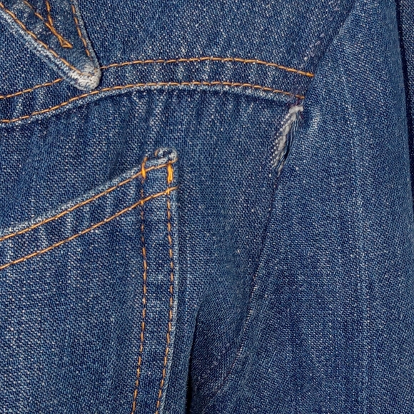 Vintage denim dress - Picture 5 of 14